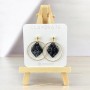 Boucles d'oreilles Cassie – Bijou graphique et personnalisable