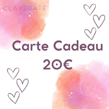 Carte cadeau 20€